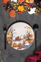 Hermia X00019960 Juego de Platos de Servicio Gres Cerámico Blanco Mate 26 cm (6 Piezas)